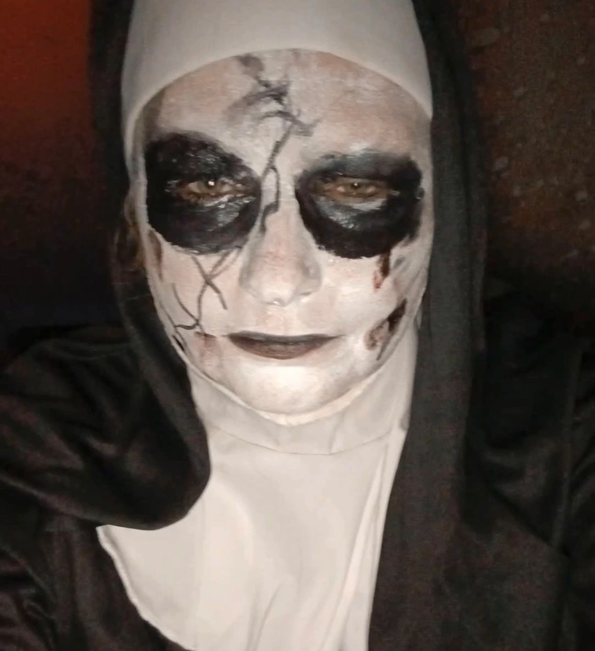 Skull face character